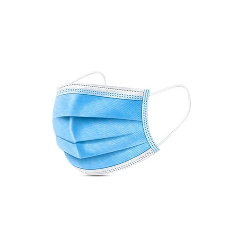 50pc 3-Layer Disposable Face Masks | Face Coverings