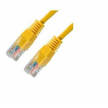 Belkin 3m RJ45 Male to Male CAT5e Crossover Patch Cable - Grey/Yellow