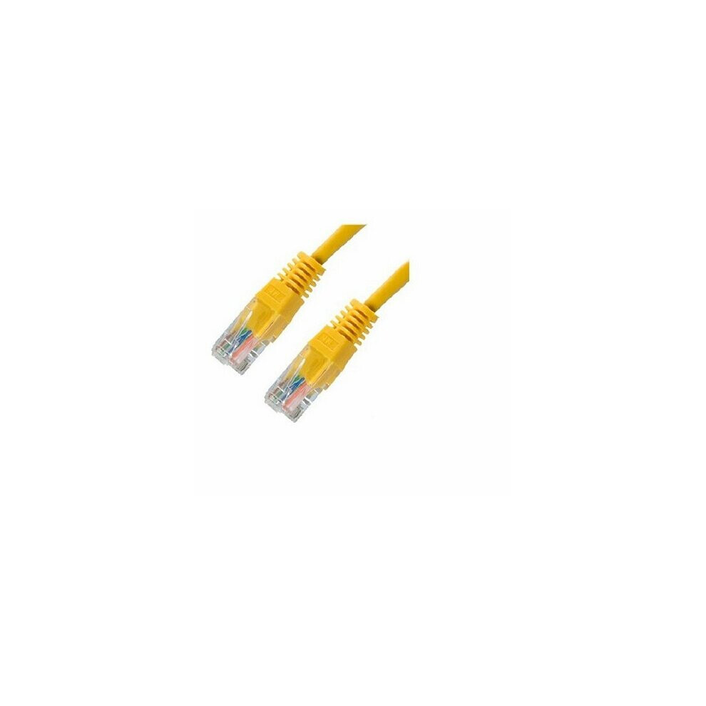 Belkin 3m RJ45 Male to Male CAT5e Crossover Patch Cable - Grey/Yellow