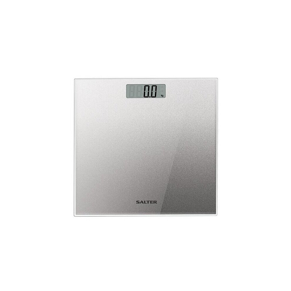 Silver Glitter Sparkling Funky Digital Bathroom Scales by Salter