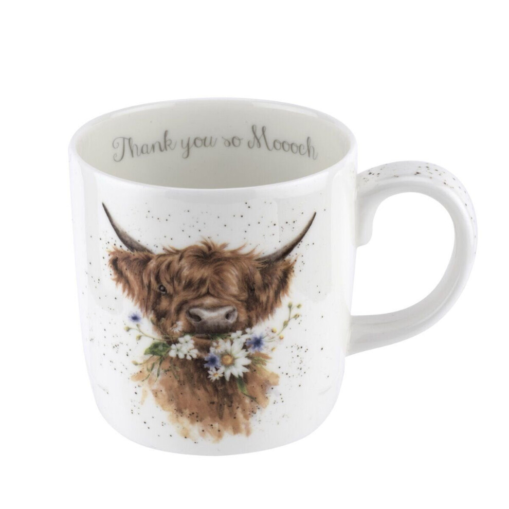 Wrendale Thank You Cow Mug