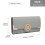 (Grey) Leather Look Classic Long Purse 7