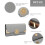 (Grey) Leather Look Classic Long Purse 6