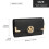(Black) Leather Look Classic Long Purse 4