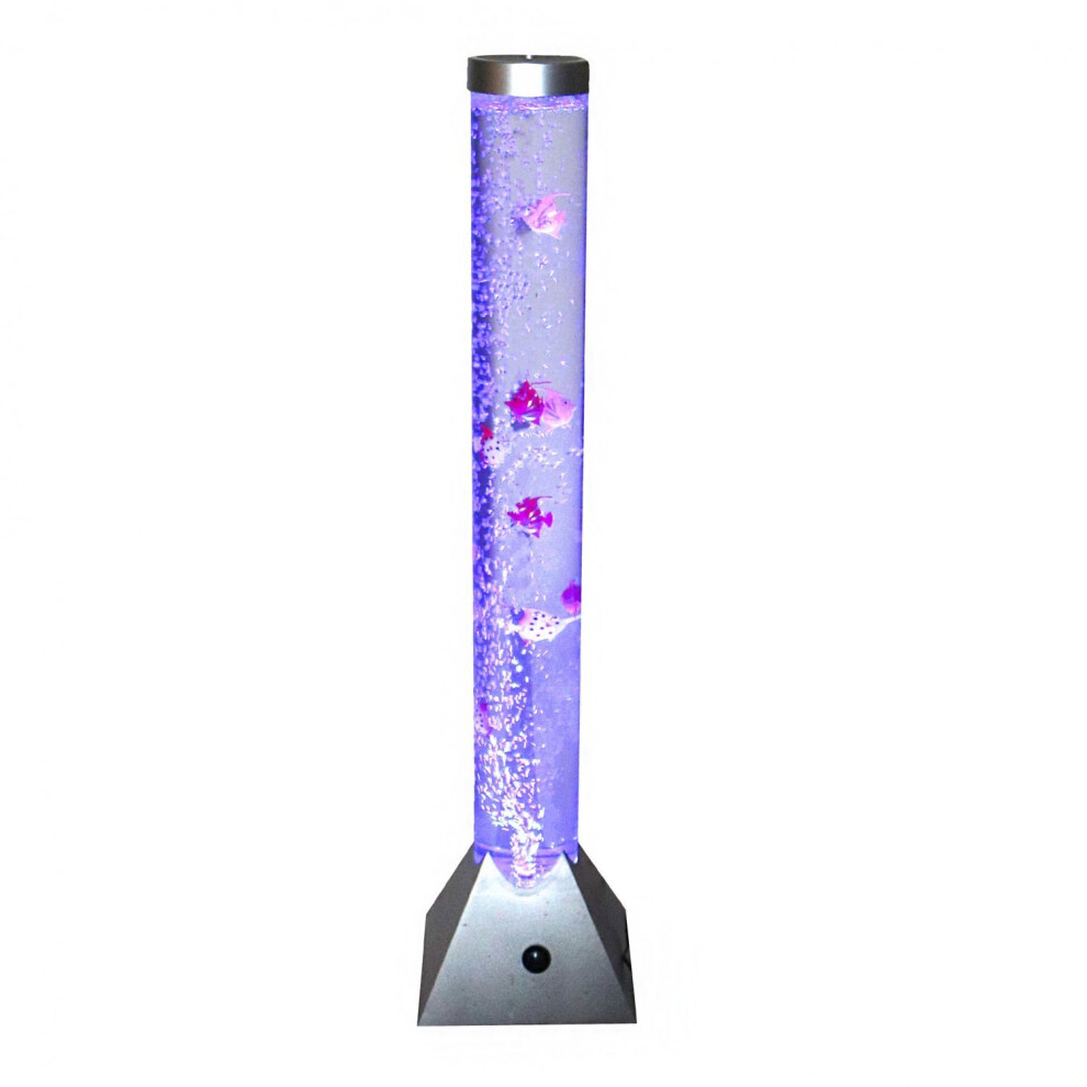 B&Q -  90Cm Colour Changing Led Water Bubble Fish Novelty Lamp - Image 3