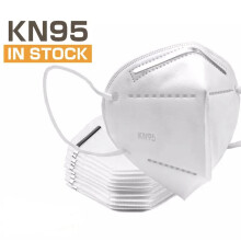 Máscaras KN95/N95 de 4 capas - Mascarilla de protección personal para el cuidado de la salud - Paquete de 5
