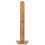 VidaXL vidaXL Solid Teak Garden Shower 70x75x204cm Freestanding Poolside Tower Stall 3