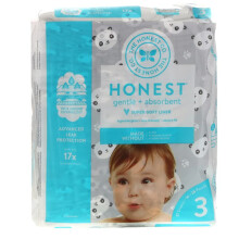 The Honest Company, Pannolini, Dimensione 3, 16-28 Libbre, Cactus, 27 Pannolini