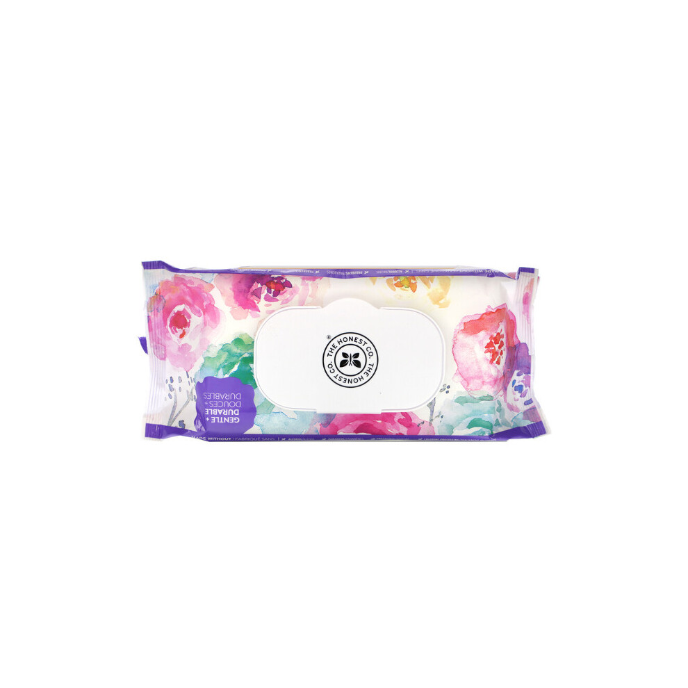 The Honest Company , Plant-Based Wipes, Rose Blossom, 72 Wipes