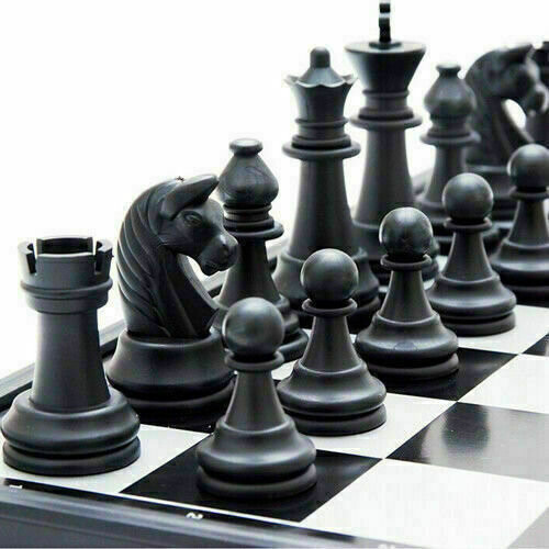 Magnetic Folding Chess Board Game Set High Quality Chess Size 28x28cm 2