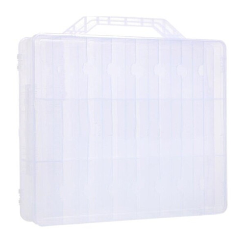 48pc Clear Nail Varnish Storage Case 2