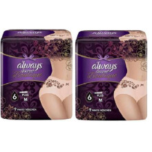 Always Discreet Boutique 6 Plus Medium UK-10-16 EU-36-44 2x9Pk=18 In Total