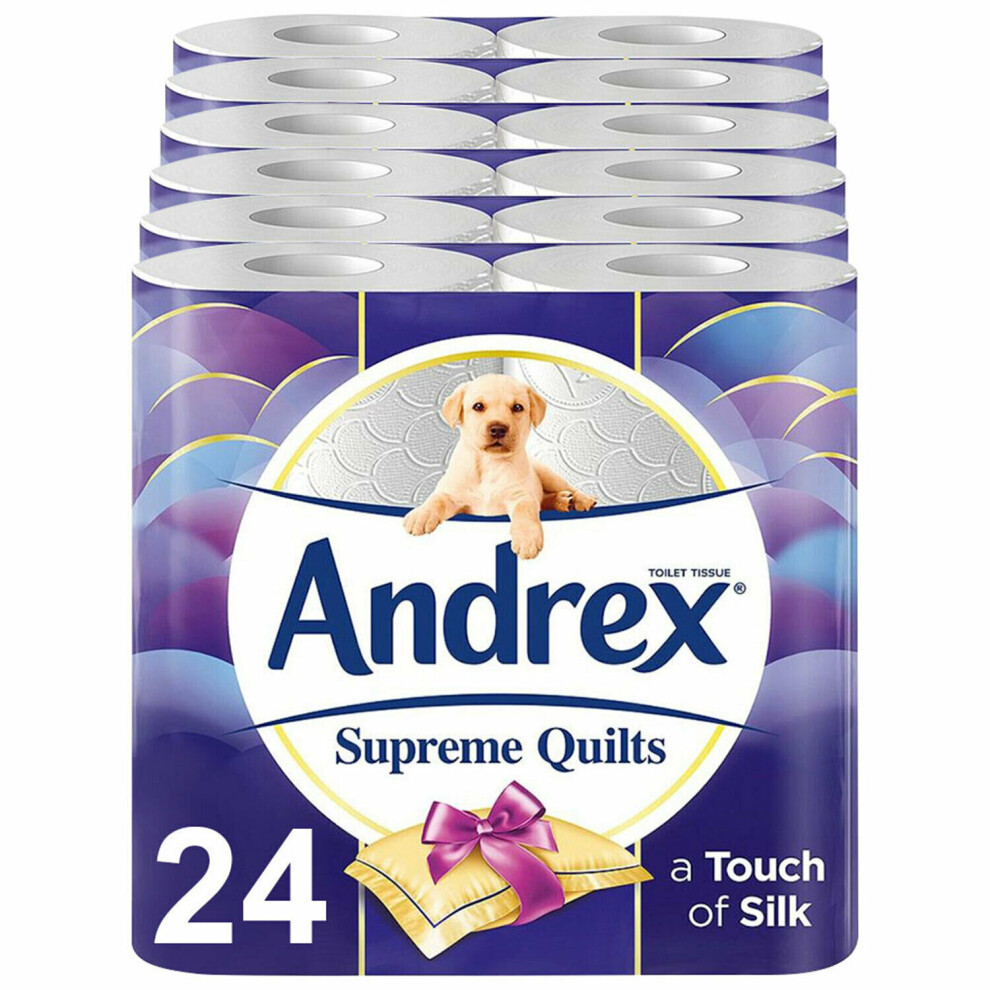 Andrex Supreme Quilts Toilet Roll (6 x 4Roll)