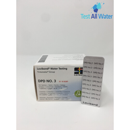 Lovibond DPD No 3 Total Chlorine Tablets-500