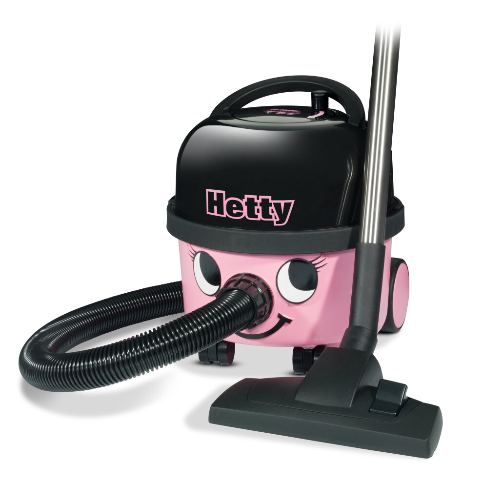 Numatic HET160T Hetty Bagged Cylinder Vacuum Cleaner,Turboflo, 1200W