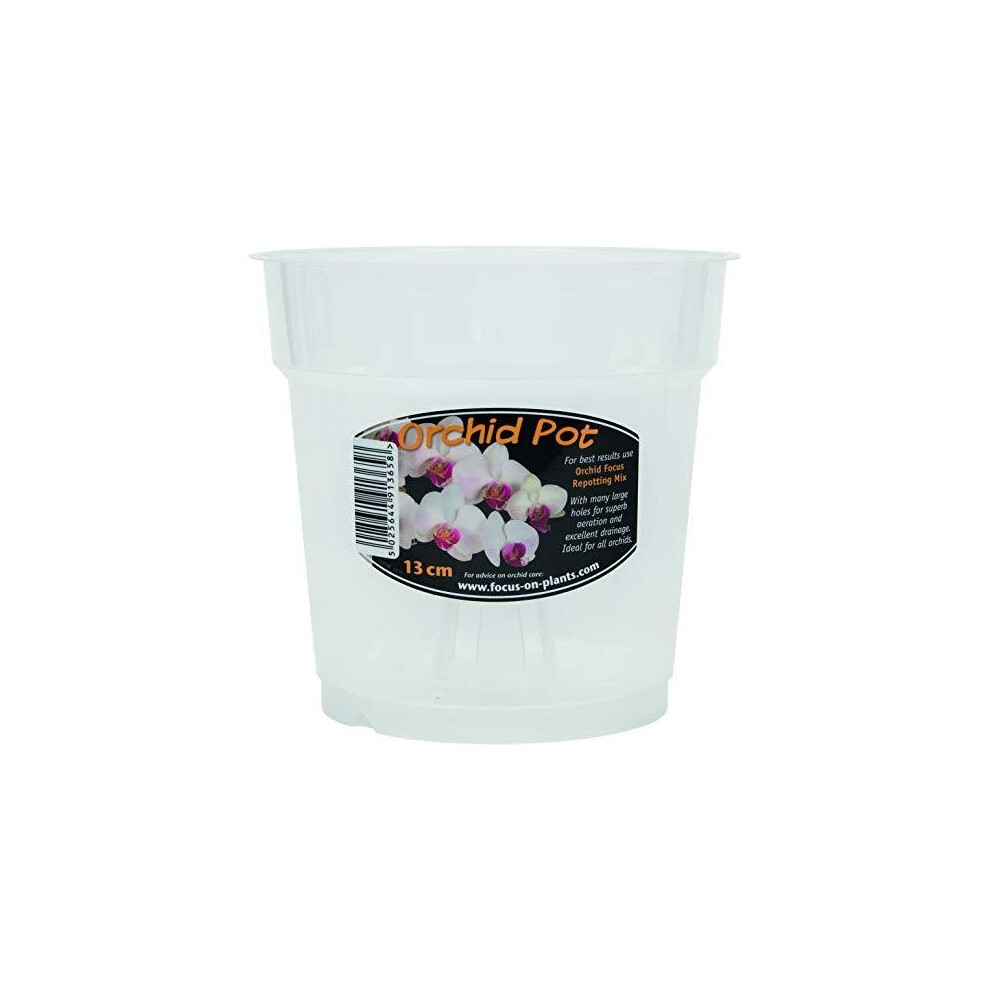 Growth Technology POCL13M 13cm Clear Orchid Pot