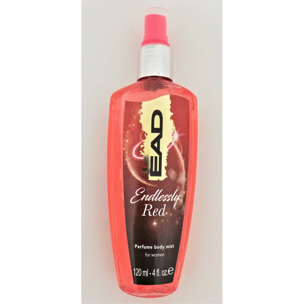 Ead Red Endlessly Body Mist Perfume 120Ml