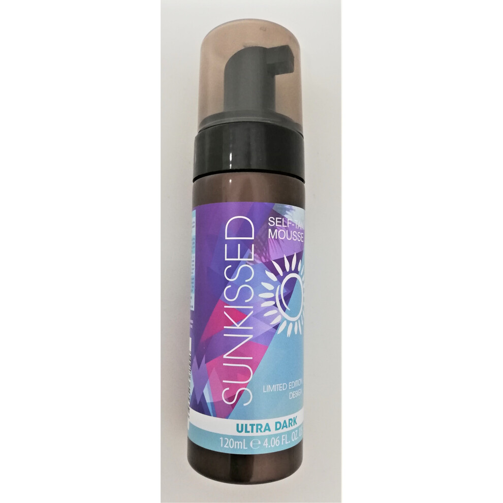 Sunkissed Self-Tan Mousse - Ultra Dark 120ml (Special Limited Edition)