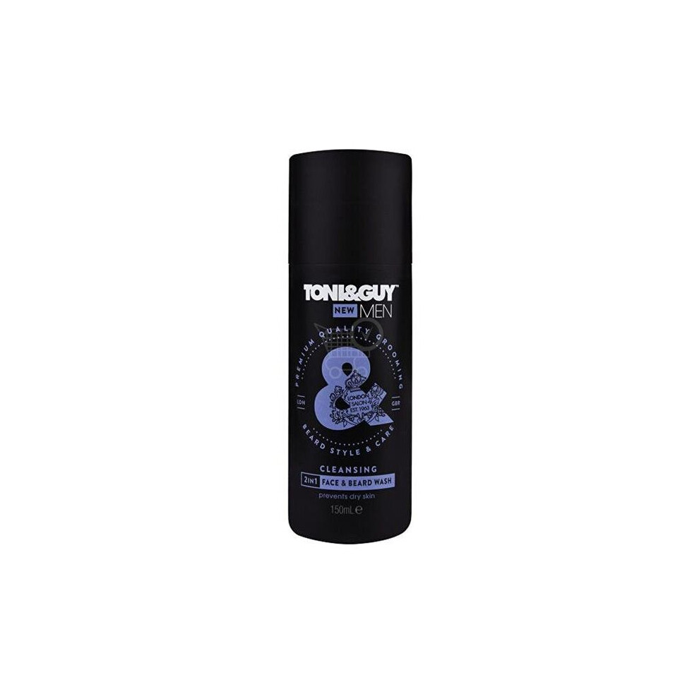 Toni & Guy Men Cleansing 2 in 1 Face & Beard Wash 150ml