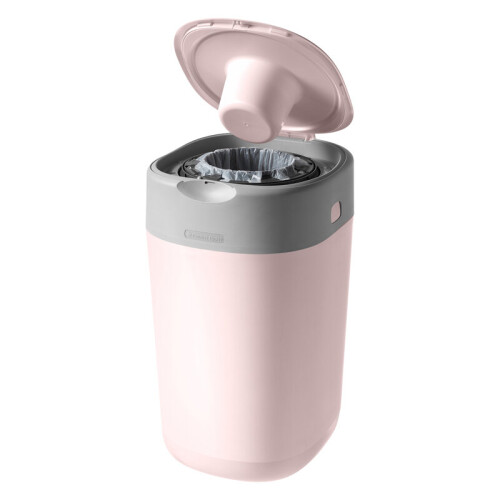 Tommee Tippee Tommee Tippee Twist & Click Nappy Disposal Bin - Gentle Pink 2
