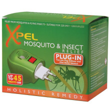 3 x Xpel Mosquito & Insect Relief Plug-In - Odourless, 220-240V, Holistic Insect Protection