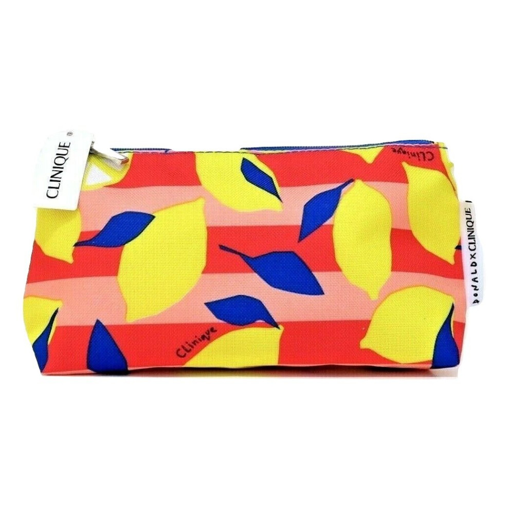 Clinique Donald X Make-up Bag Lemon design