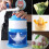 Portable Hand Crank Manual Ice Shaver Crusher Shredding Snow Cone Maker Machine 1