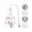 Nuby Nuby Penguin Musical Baby Cot Mobile 1