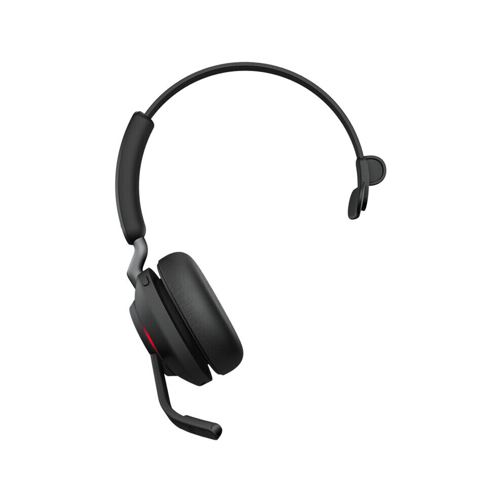 Jabra Evolve2 65 Mono Wireless On-Ear Headset (Unified Communication, USB Type-A, Black)