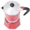 Bialetti Espressomaschine - Bialetti - 4962 - Aluminium - Rot - 3 Tassen 3