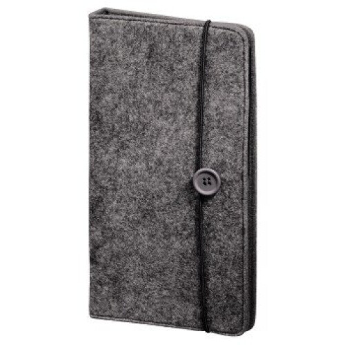 Hama Hama "Felt" CD/DVD/Blu-ray Wallet 48, grey