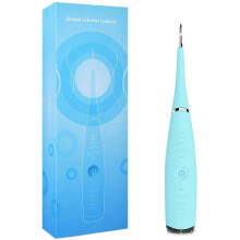 Electric Dental Calculus Plaque Remover Tooth Scraper Tartar Remover-Blue