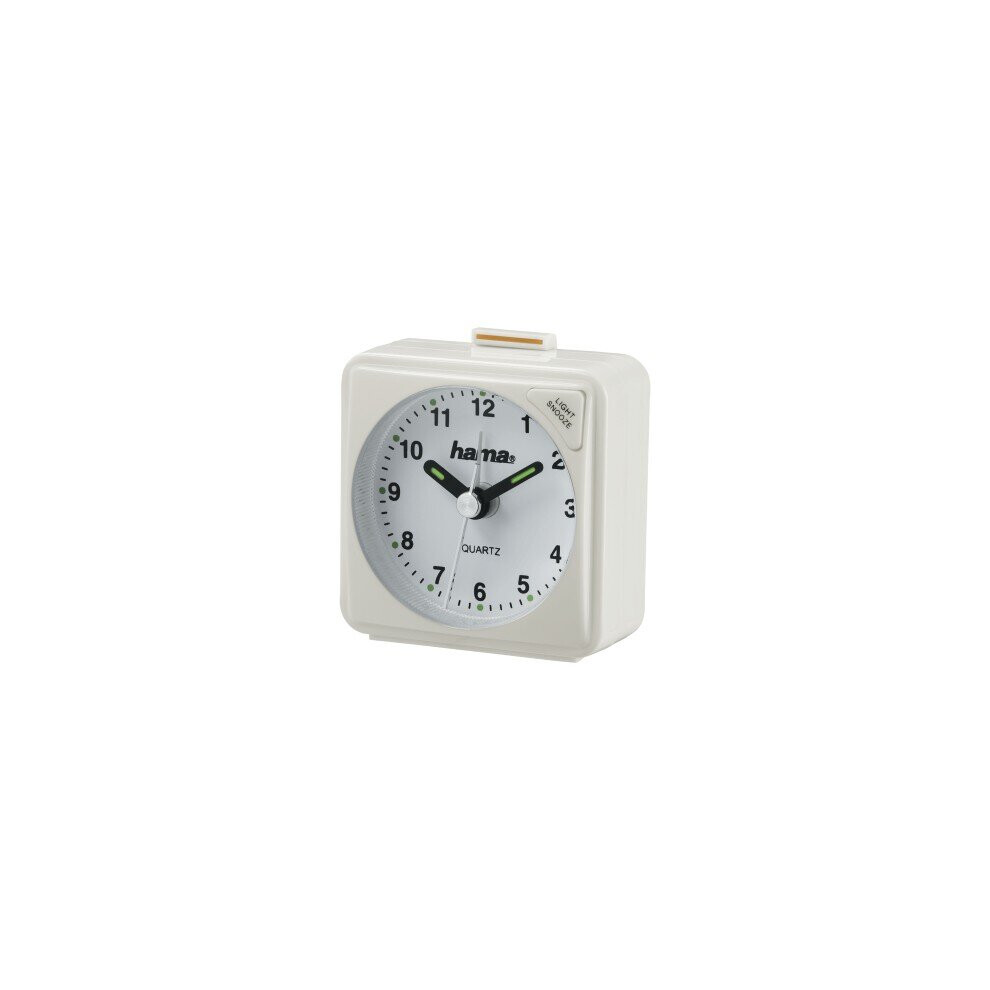 Hama "A50" Travel Clock, white