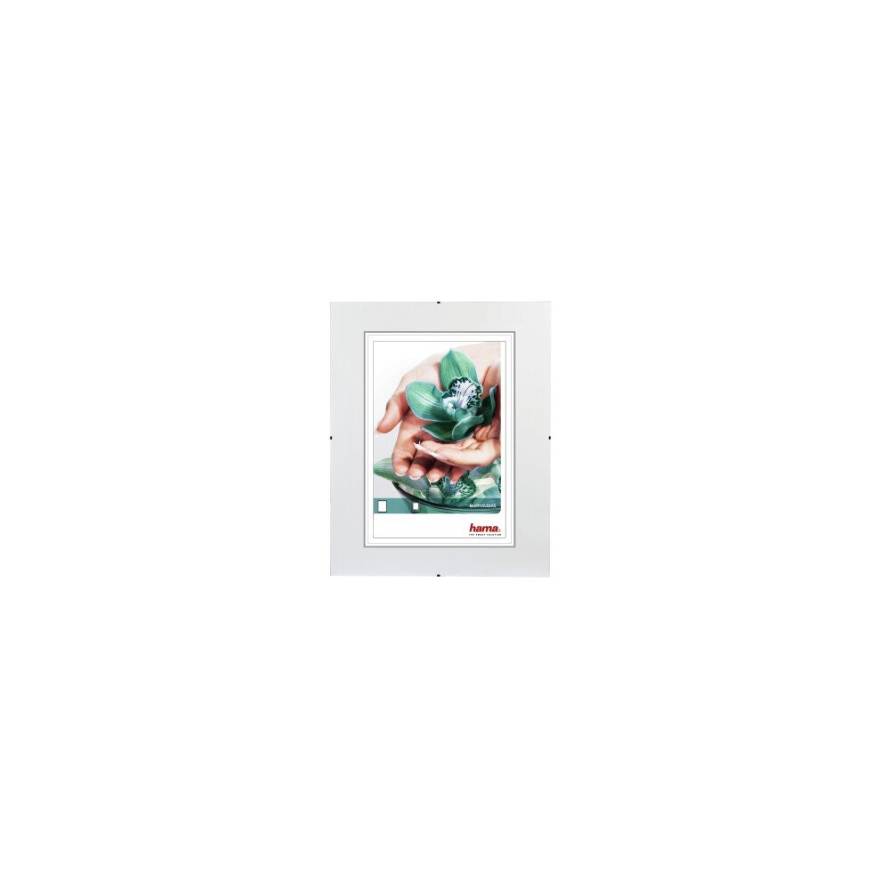 Hama "Clip-Fix", Frameless Picture Holder, Normal Glass, 10,5 X 15 Cm