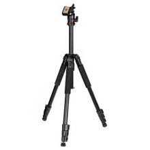 HAMA BALL Traveller 130 Statief - Verstelbare hoeken - Haak voor accessoires - Zwart