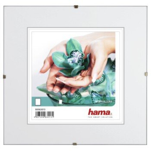 Hama Bilderrahmen - HAMA - Clip-Fix - Reflexglas - 20 x 20 cm - Transparent