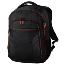 Rugzakhoes - Hama - Miami - Universeel - Zwart en Rood - 25,6 cm (10.1")