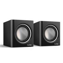 Hama "Sonic Mobil 185" Notebook Speaker, black/silver