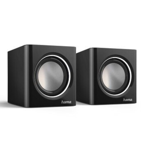 Hama Hama "Sonic Mobil 185" Notebook Speaker, black/silver