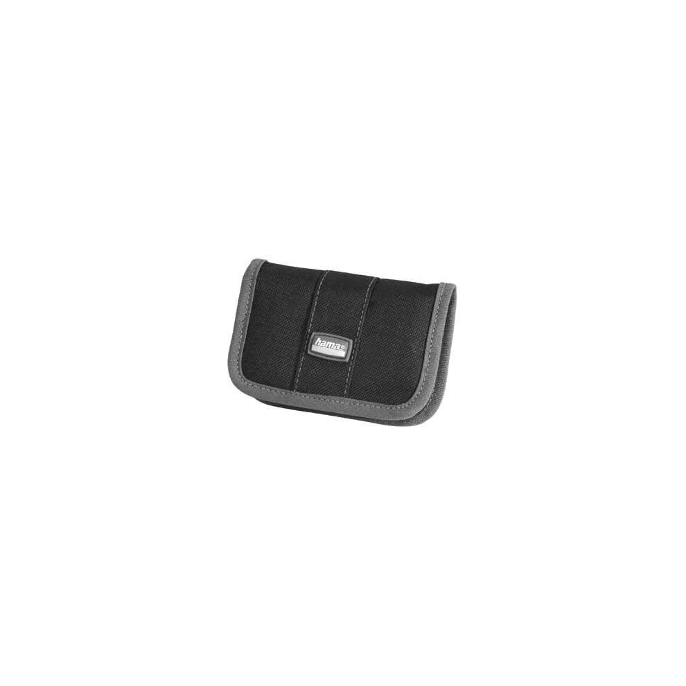 New Hama "Mini" Memory Card Case, Black/Grey 49916