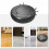 (Black) Rechargeable Smart Robot Vacuum | Vacuum Robot 1