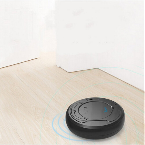 (Black) Rechargeable Smart Robot Vacuum | Vacuum Robot 1