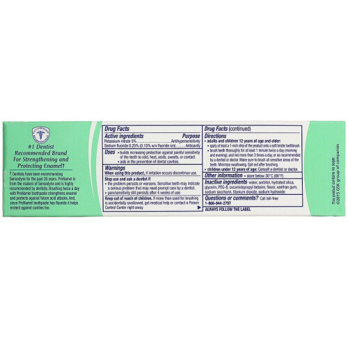 Sensodyne Sensodyne Pronamel Dentifrice Menthe 4.0Oz 2