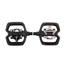 LOOK GEO Trekking Hybridpedale, kompatibel mit SPD 1 Flatpedal + 1 Klickpedal