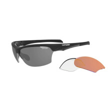 (One Size, Matt Black) Tifosi Intense Interchangable Lens Sunglasses