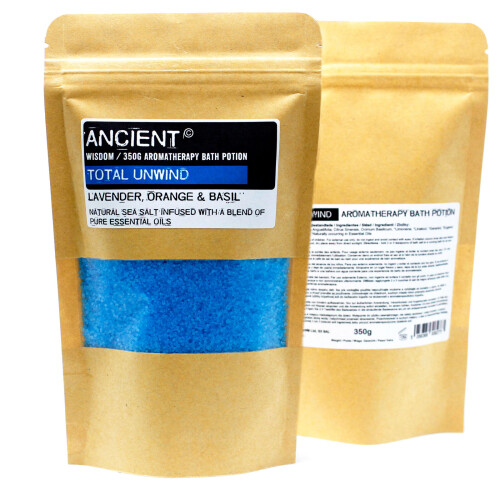 (Total Unwind) Aromatherapy Bath Potion in Kraft Bag