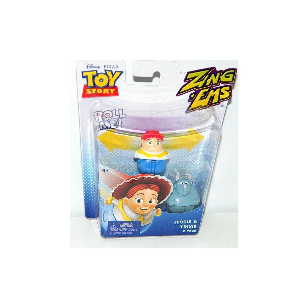 Toy Story Zing Ems Jessie & Trixie ( Twin Pack )  - Mattel