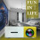 Draagbare gele Mini YG300 1080P Home Theater LED Projector 9