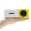 Draagbare gele Mini YG300 1080P Home Theater LED Projector 1