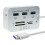 3 Port USB 3.0 Hub Aluminum MS SD M2 TF Multi-In-1 Memory Card Reader Adapter 1